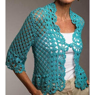 Elegant crochet  cardigan - AsDidy fashion