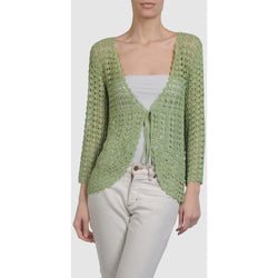 Green crochet  cardigan - AsDidy fashion