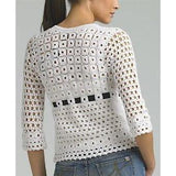 PDF Pattern only - crochet jacket, cardigan - Digital download - AsDidy fashion