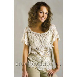 Handmade crochet cute summer women crochet blouse MADE TO ORDER - AsDidy fashion