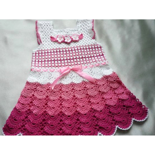 Crochet Baby Dress - Crochet clothes