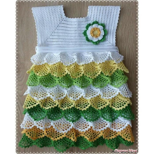 Crochet Baby Girl Dress - AsDidy fashion