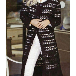 Elegant Long crochet women cardigan - AsDidy fashion