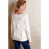 White crochet top pattern - PDF Pattern only - AsDidy fashion