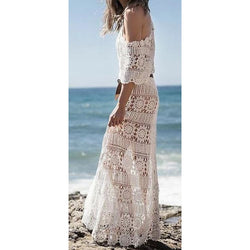 Crochet beach maxi dress - Crochet clothes