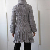 Knitted long women cardigan - AsDidy fashion