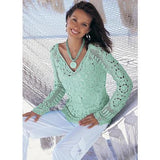 Handmade crochet cute summer women crochet blouse MADE TO ORDER - AsDidy fashion