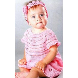 Pink Baby Crochet Dress - AsDidy fashion