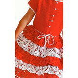 Red Crochet Dress - AsDidy fashion