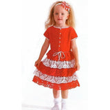 Red Crochet Dress - AsDidy fashion
