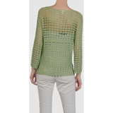 Green crochet  cardigan - AsDidy fashion