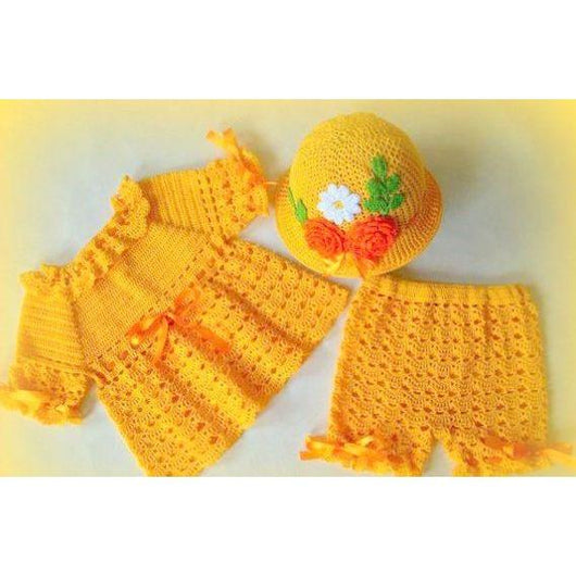 Crochet baby girl set - AsDidy fashion