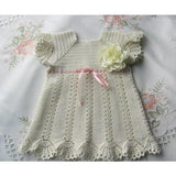 Cream Crochet Dress - AsDidy fashion