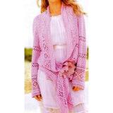 Crochet cardigan pattern, jacket - PDF Pattern only - AsDidy fashion