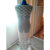 Crochet pattern - a handmade crochet spring/summer/fall long cardigan, summer jacket - AsDidy fashion