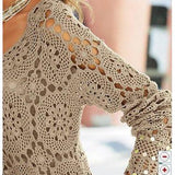 Handmade crochet cute summer women crochet blouse - MADE TO ORDER - AsDidy fashion