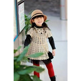Handmade crochet summer girls dress, Pattern only, in different sizes, written in English, with pictures of the proccess of crocheting - AsDidy fashion