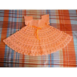 Handmade newborn crochet summer girls dress, Different sizes, pink baby girl dress, summer girl dress - made to order - AsDidy fashion