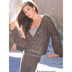 MADE TO ORDER - a crochet spring/summer/fall tunic - AsDidy fashion