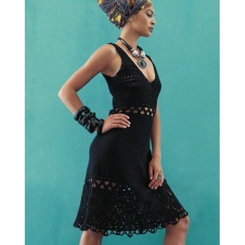 PDF Pattern only - a crochet summer mini crochet dress - Digital file - AsDidy fashion